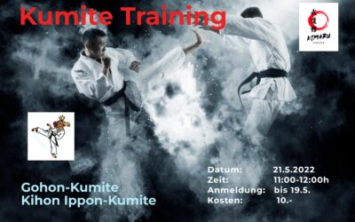 Kumite und Kyuprüfung Vorbereitungskurs 21.5.22